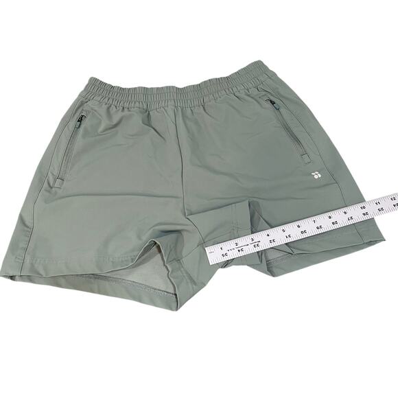 Sweaty Betty Summit Hiking Shorts Water Resistant Pull-On Zip Pockets Sz M - Picture 8 of 9